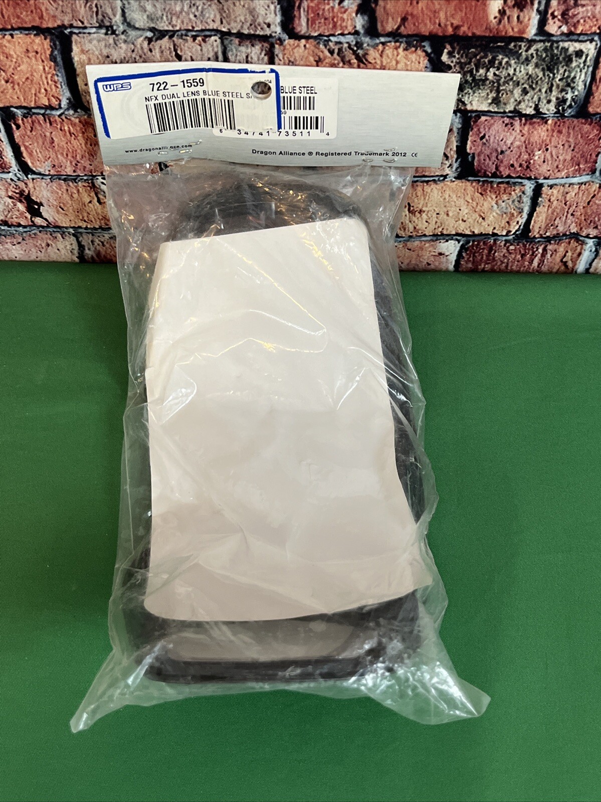 NOS, Dragon Alliance NFX Dual Lens Blue Steel, 722-1559, sealed