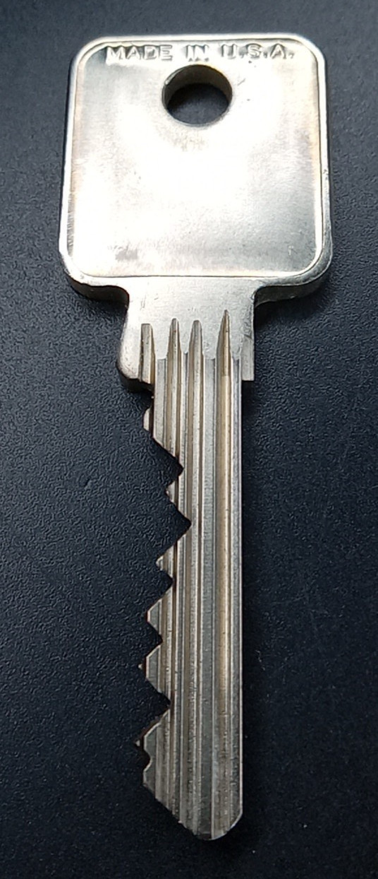 Medeco Key Eagle Collectors Do Not Duplicate DND Security Cut