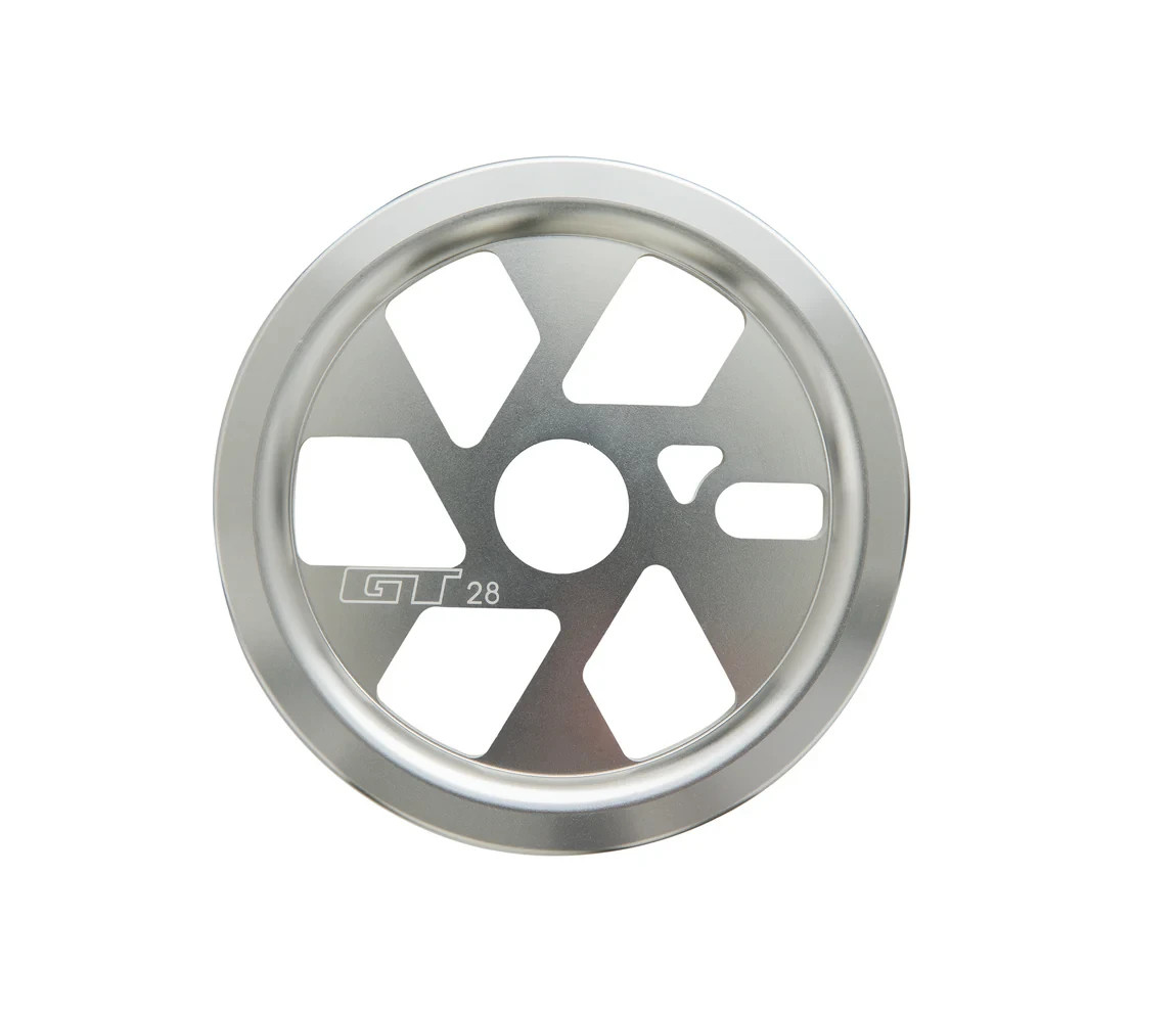GT 28th Power Guard BMX Sprocket Black or Silver 28th