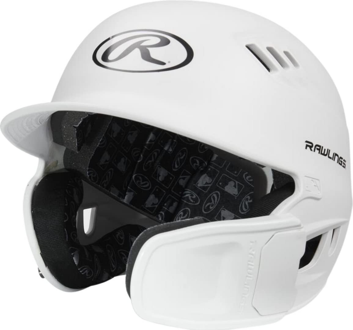 Rawlings | R16 REVERSIBLE EXT | Matte Batting Helmet | Reversible Face Guard ...