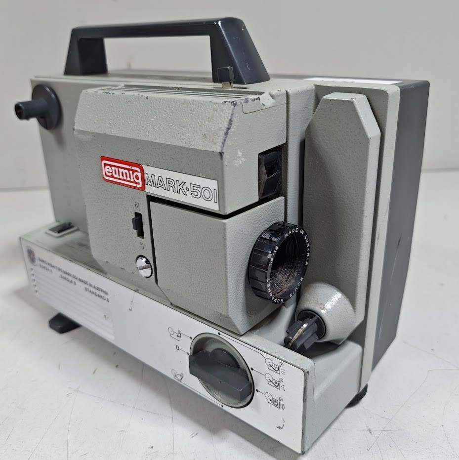 Eumig Mark 501 Film Projector - Used, Untested, Has Scratches and Marks