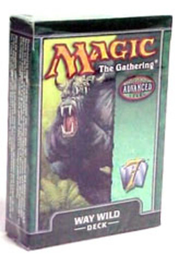 1x  Way Wild: Theme Deck: 7th Edition: 742818062381 New Intro Decks, Starter, an