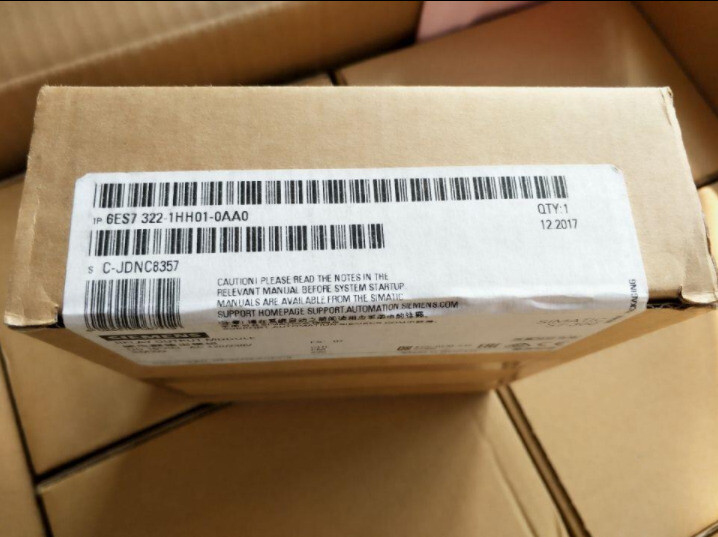 Siemens 6ES7322-1HH01-0AA0 PLC 6ES73221HH010AA0 New In Box One Year Warranty #