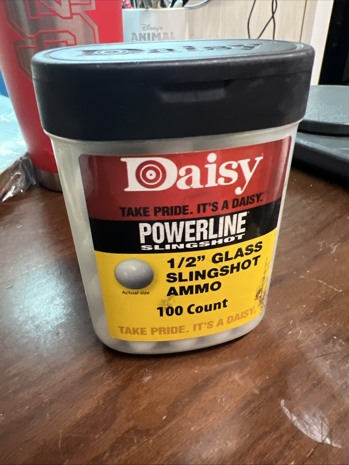 Daisy Powerline Glass Sling Ammo White Glass Shot 97 Pc For All Daisy Slingshots