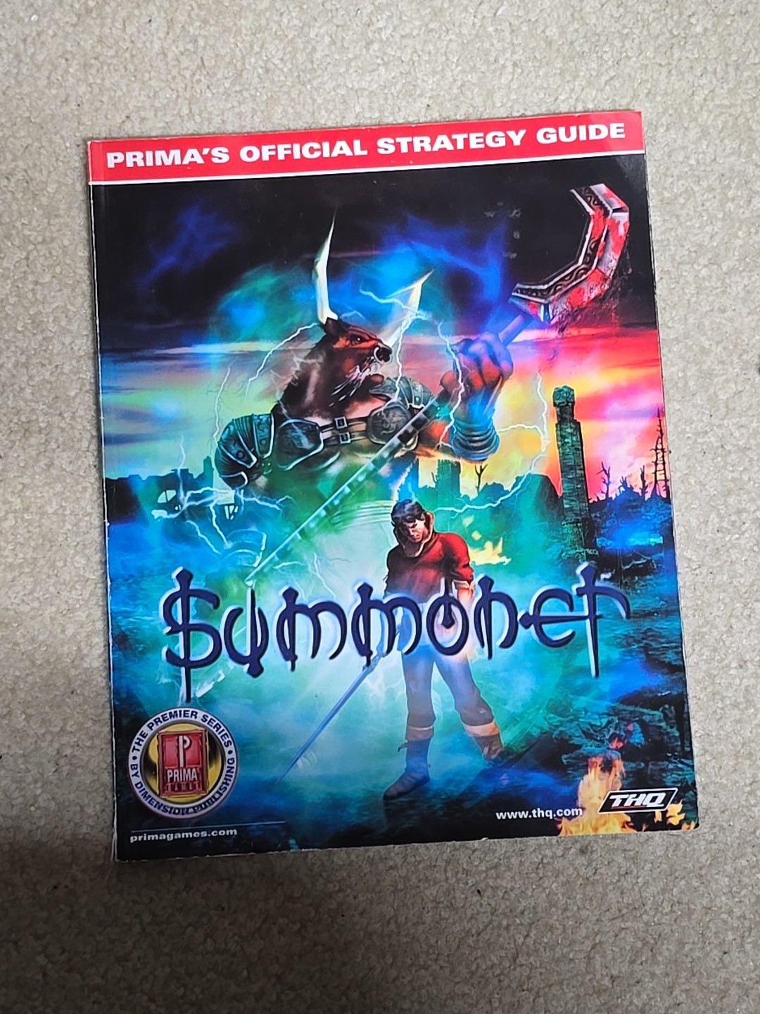 Summoner Prima Official Strategy Guide for Sony PlayStation 2 THQ