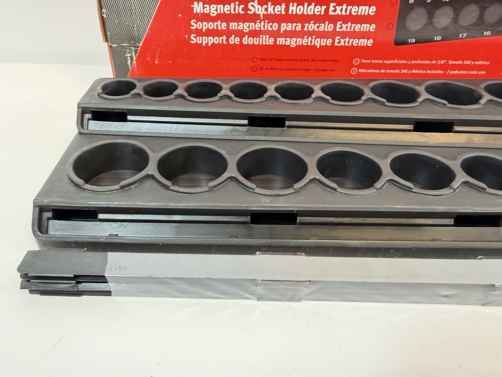 NEW Snap on 38MSKTH Magnetic Socket Holder Black NEW