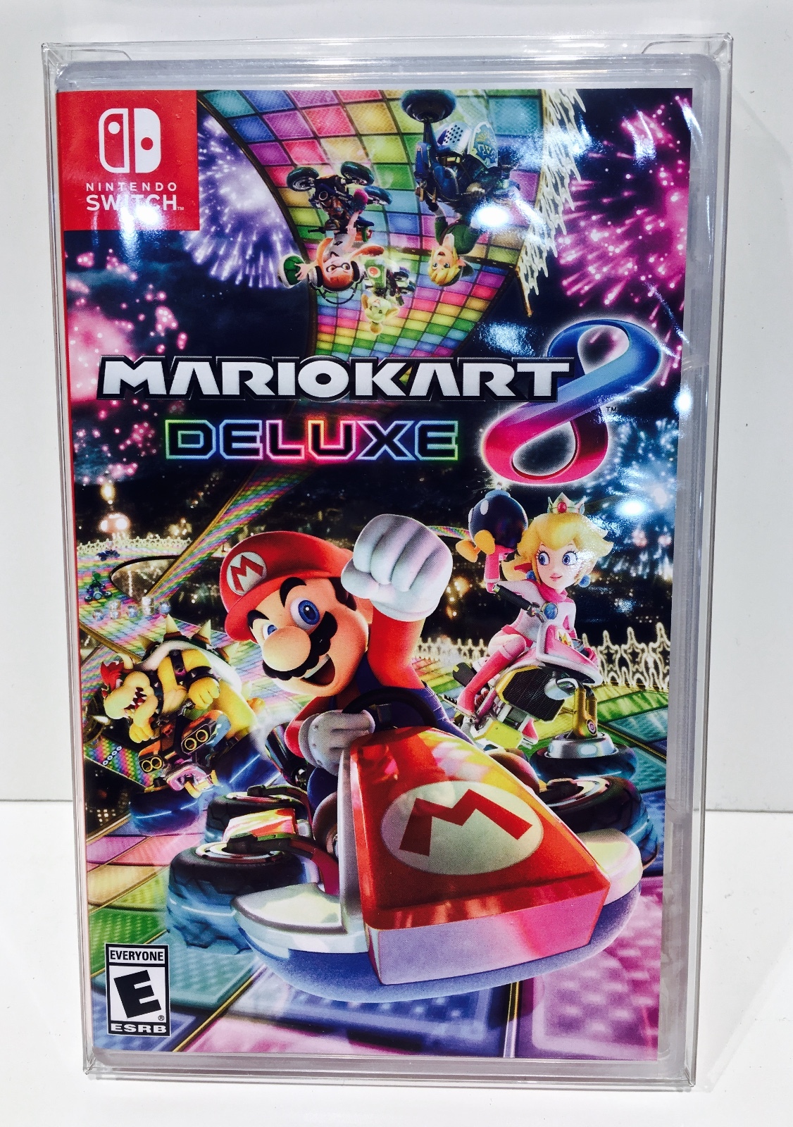 10 Box Protectors for NINTENDO SWITCH Video Games Custom Display Case Sleeve