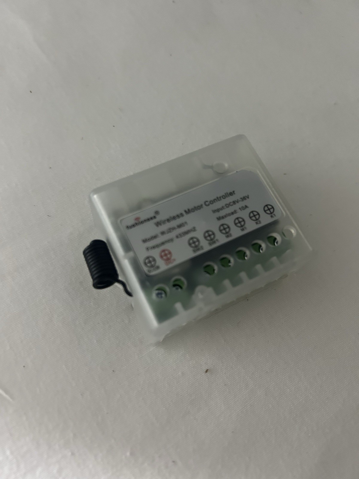 WJZH-M01 433MHz Wireless Motor Controller DC 8-36V 10A Linear Actuator
