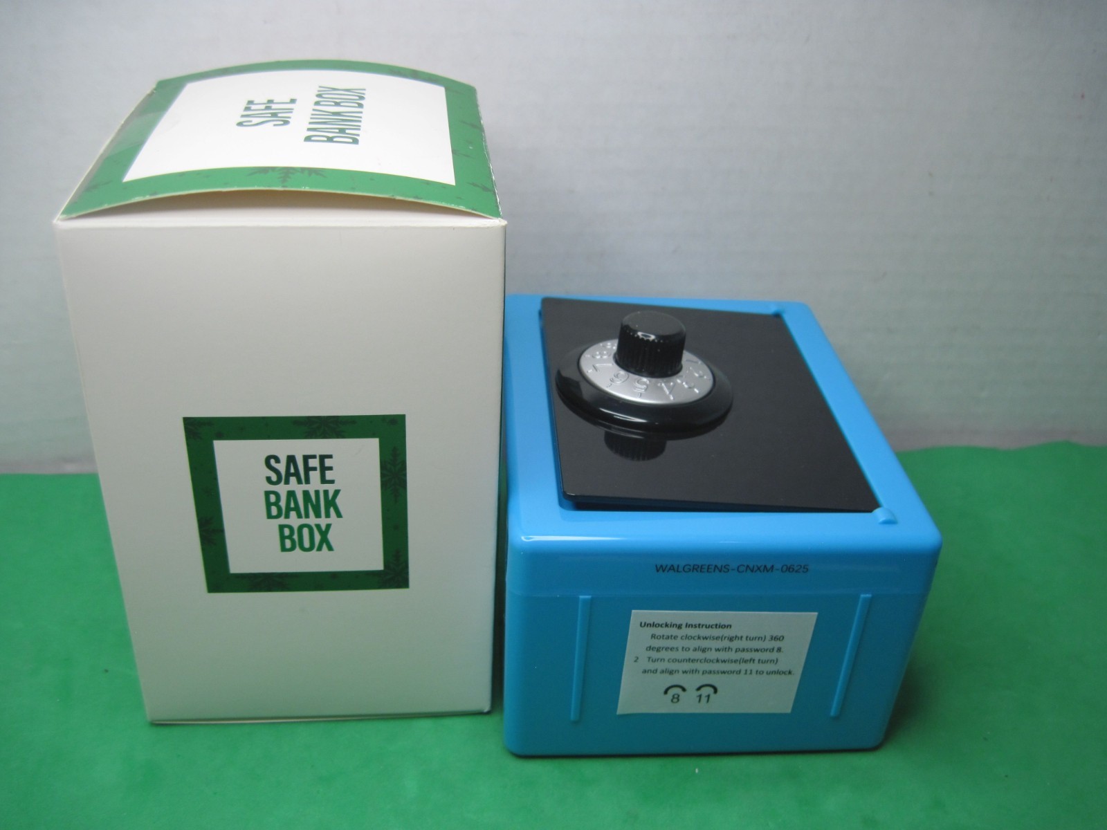 Toy SAFE BANK BOX Combination Lock,
