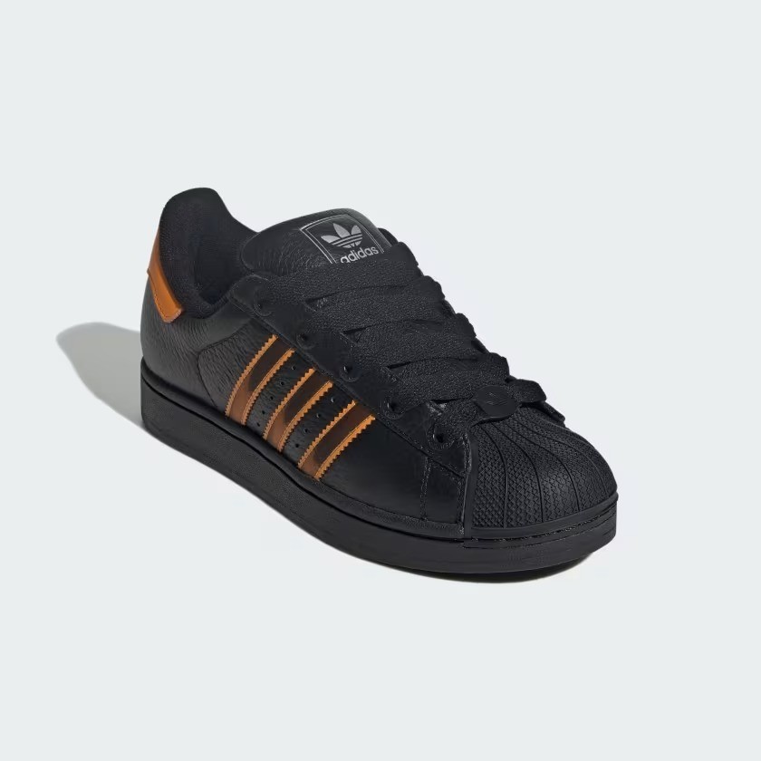 adidas Originals Superstar II Shoes JQ6469 Core Black / Crew Orange / Orange Men