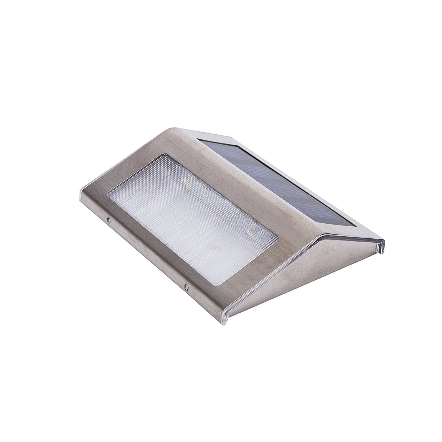 Solar Lights for Steps Deck Solar Stair Light Outdoor Waterproof Stainless St...