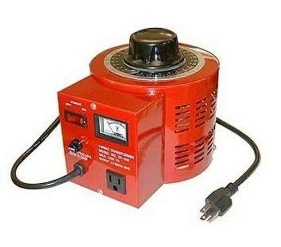 Variable Transformer SC-5M Output 0-130V @ 5A