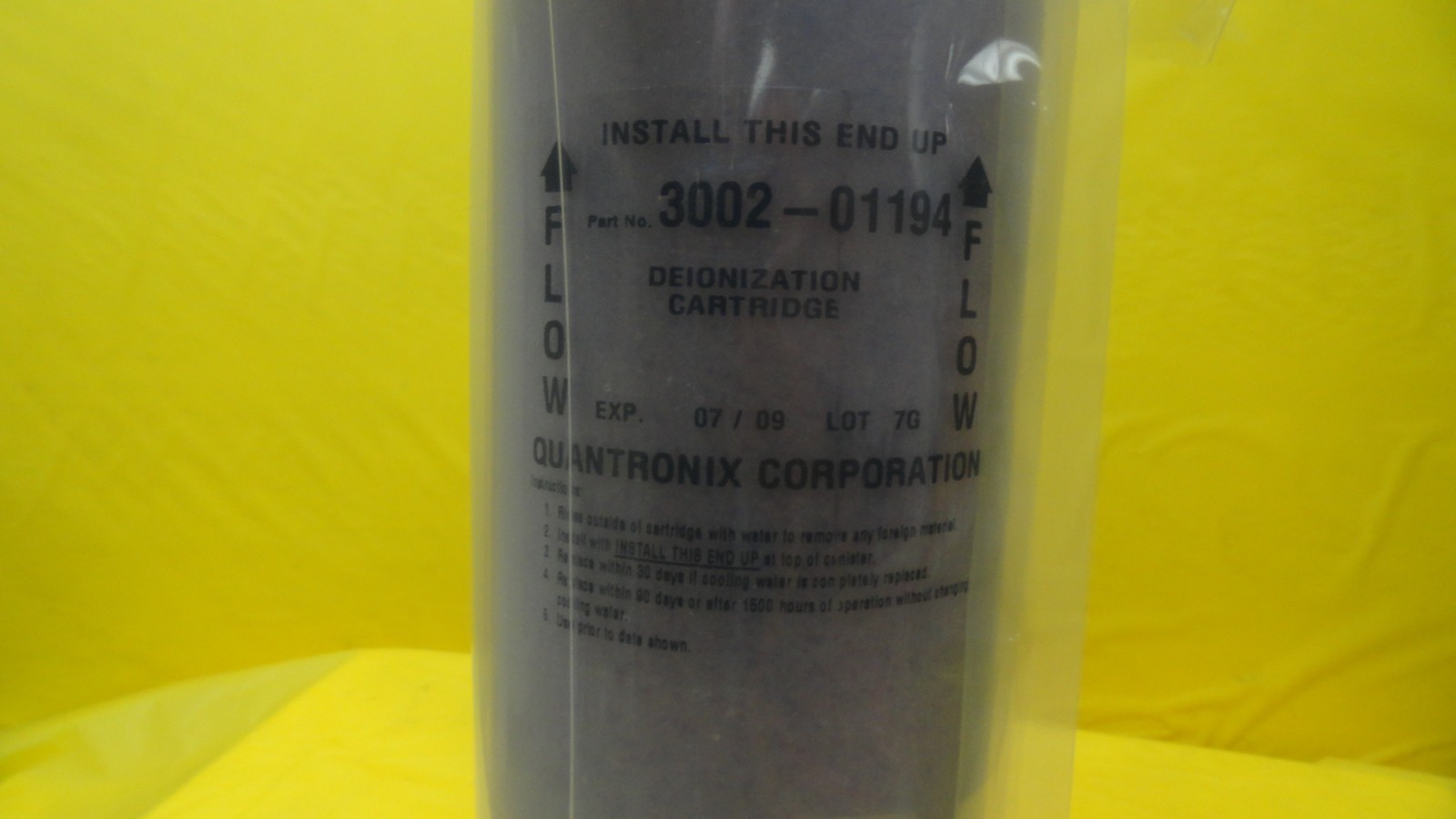 QUANTRONIX 3002-01194 Deionization Cartridge