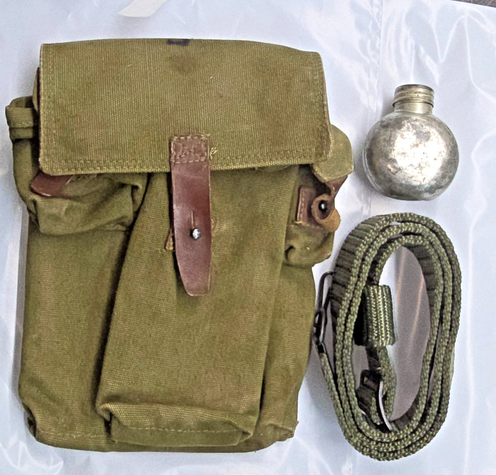 Romanian 3 Cell 7.62x39 Mag Pouch - Rifle Sling & Oiler (ROM KIT 2)
