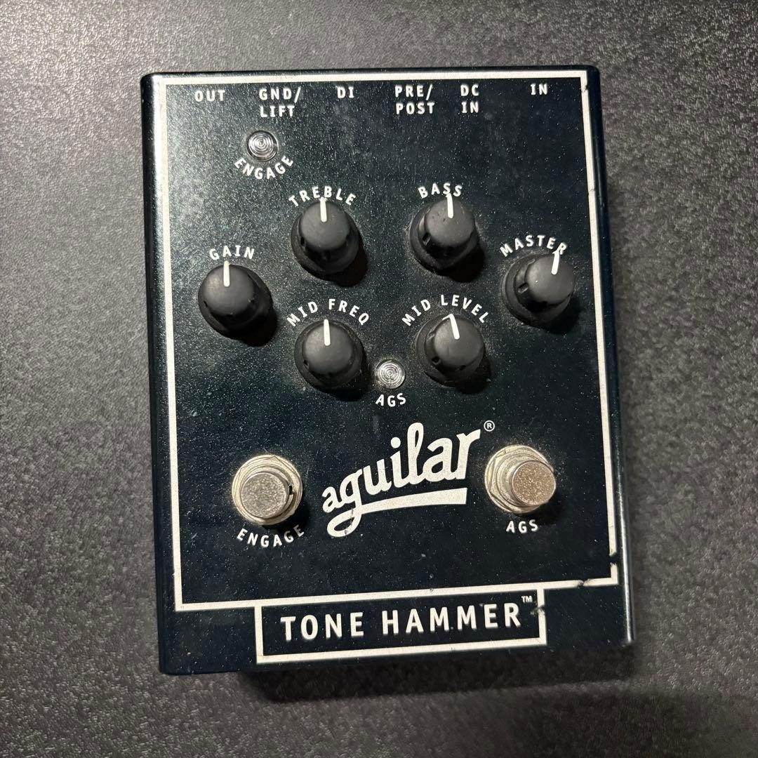 Aguilar Tone Hammer Bass Preamplifier Overdrive Direct Pedal Tested