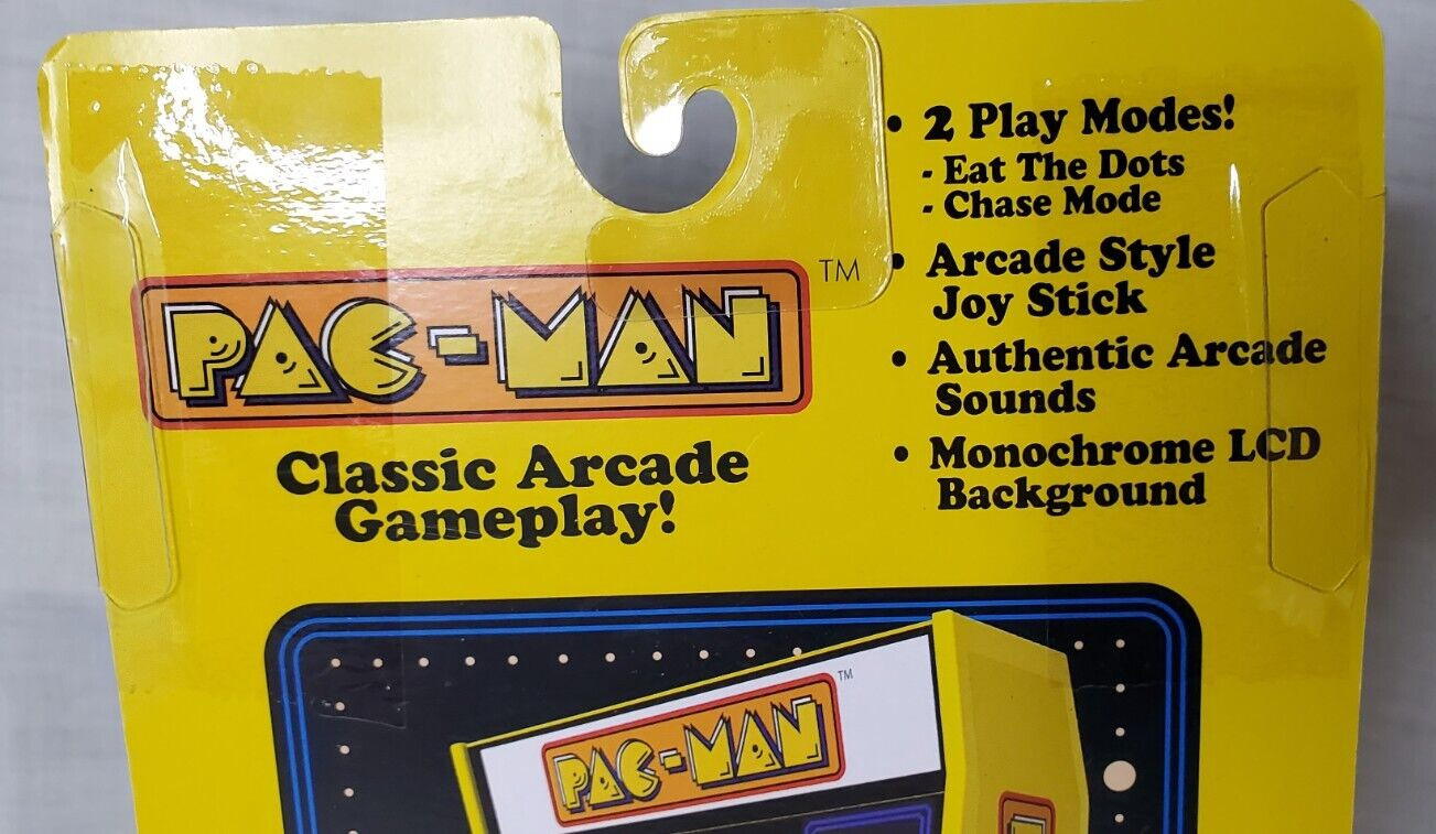 New: Arcade Classics - PAC-MAN RETRO MINI ARCADE GAME