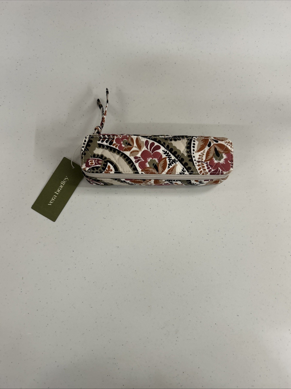 Vera Bradley Large Travel Pill Case Blooming Paisley NWT