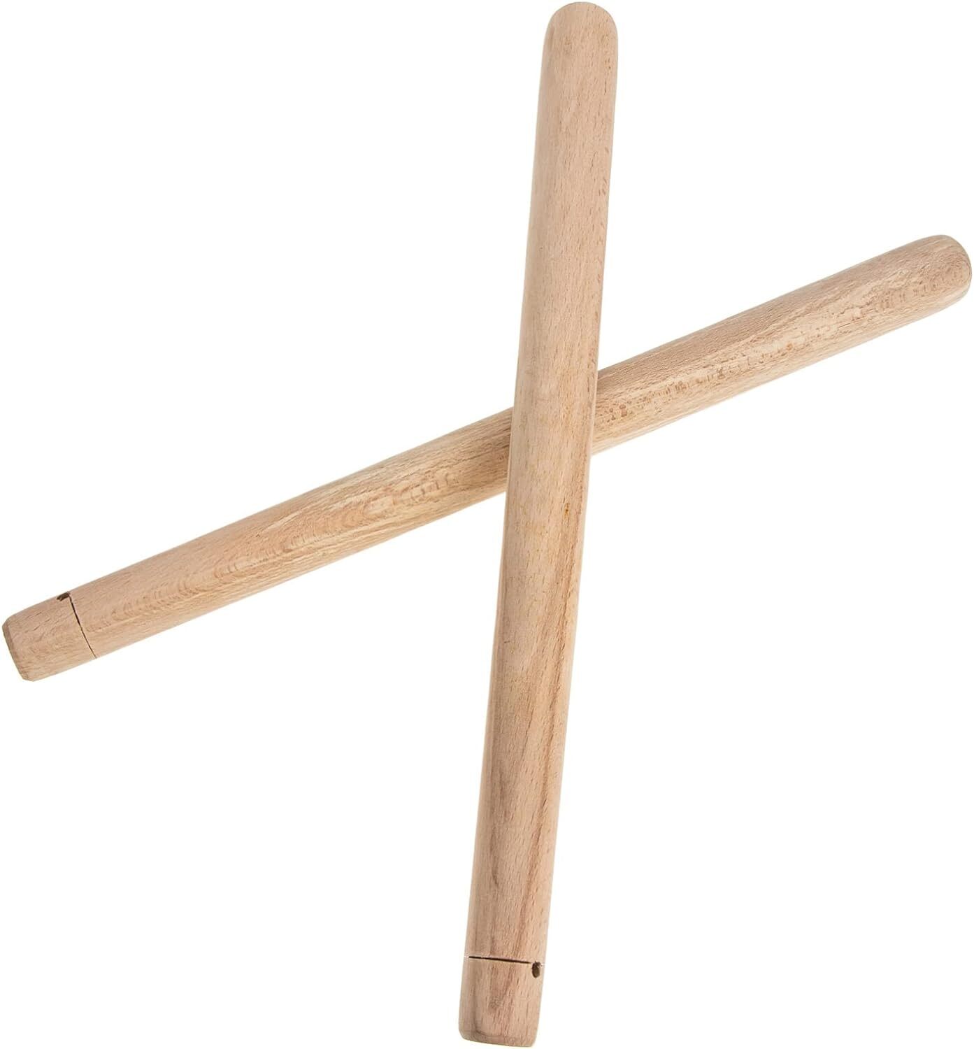 Vaguelly 1 Pair of Drum Sticks Wooden Drumsticks Taiko Bachi 31.5x2.5cm