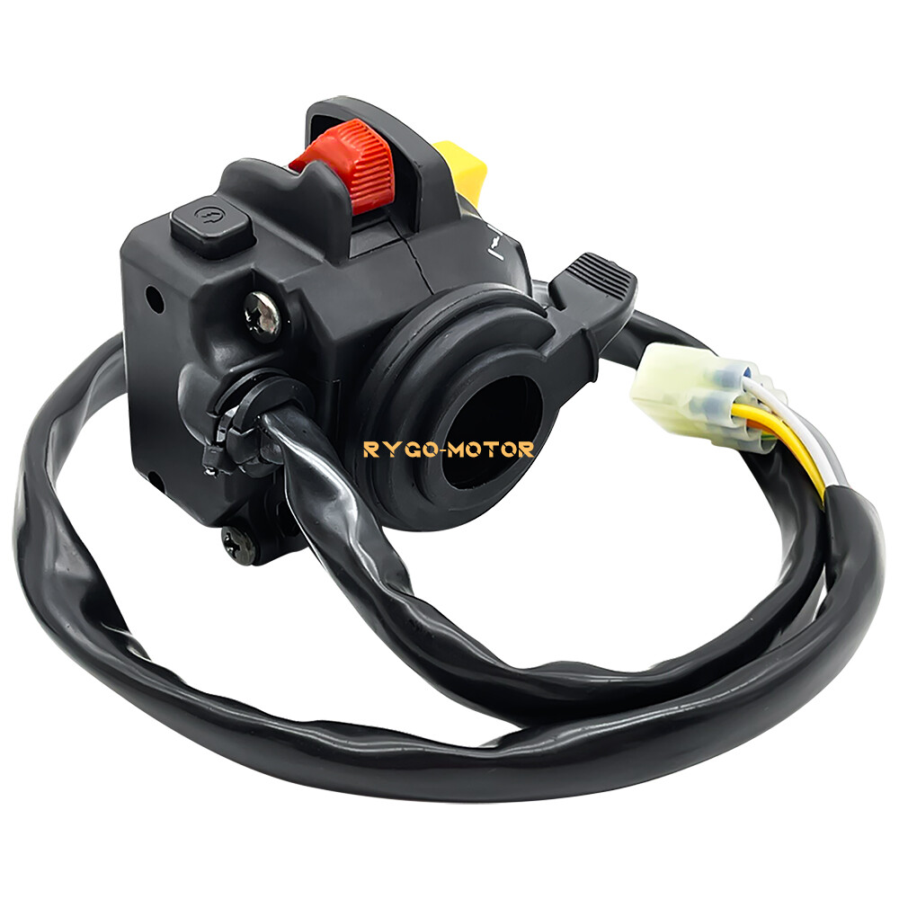 Left Handlebar Switch Start Stop Headlight for Suzuki Eiger 400 LT-A400 LT-F400