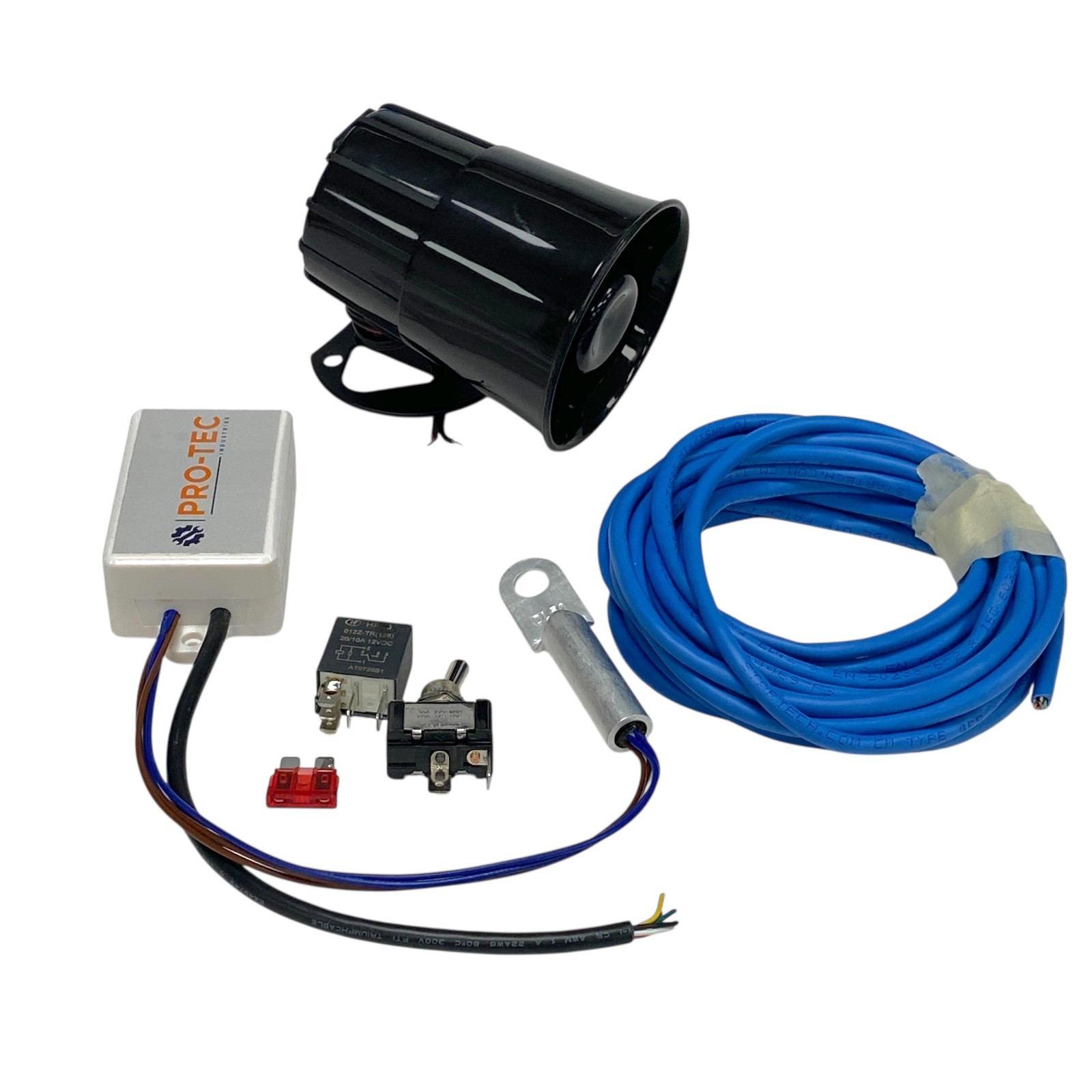 Pro-Tec SE-7606 Electronic Siren 12V 20W 6 Tone with Cat Watch Module