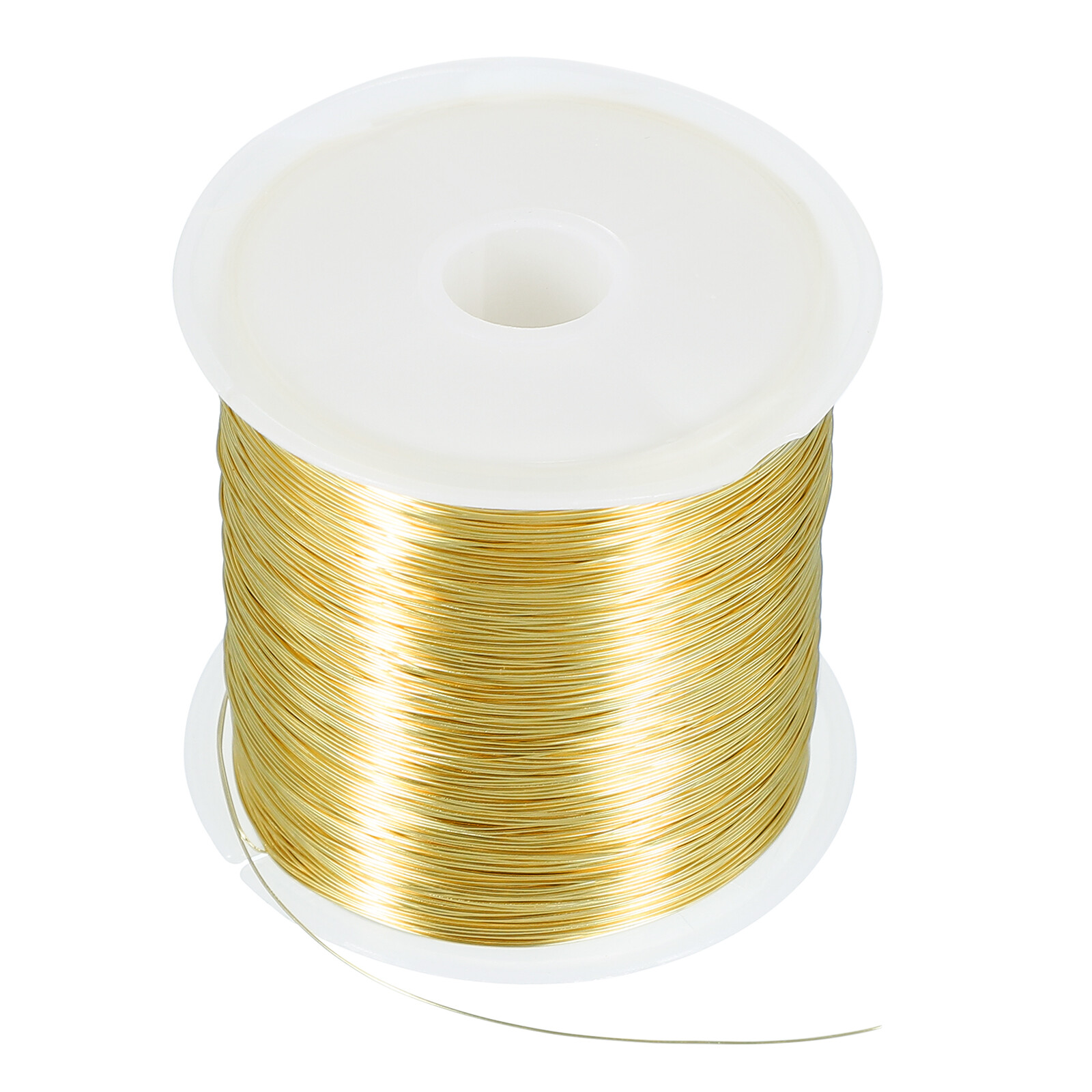 164Ft 28 Gauge Jewelry Wire, Jewelry Beading Wire 50M/0.3mm Gold