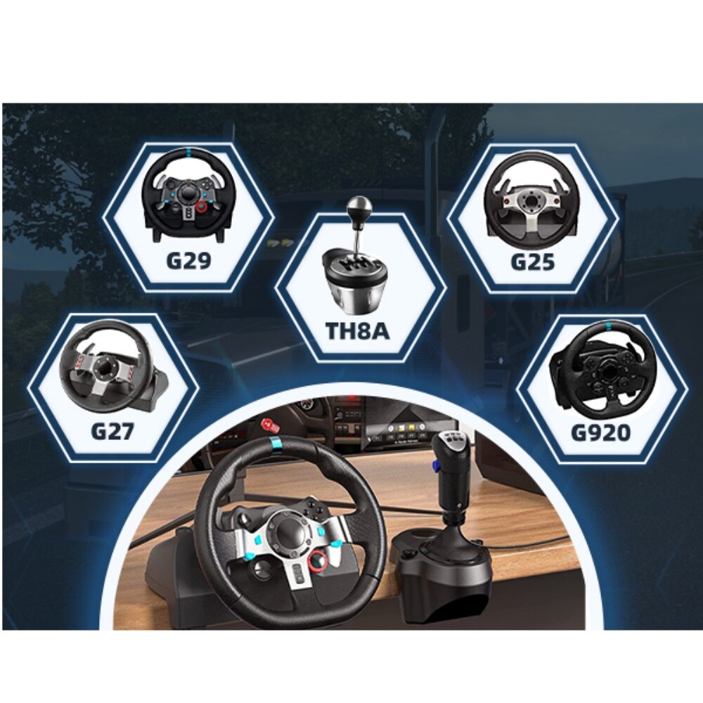 USB Shifter Knob For ATS ETS2 PC SIM For Logitech G27 G29 G920 Thrustmaster TH8A