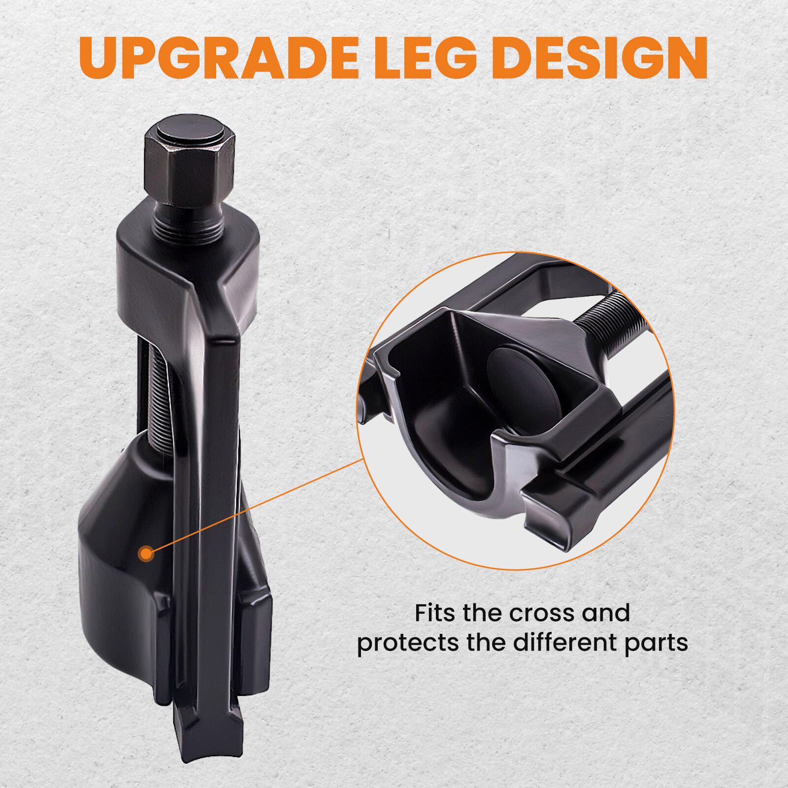 Heavy Duty Universal U Joint Puller Large Machinery UJoint Remover use Class 7-8