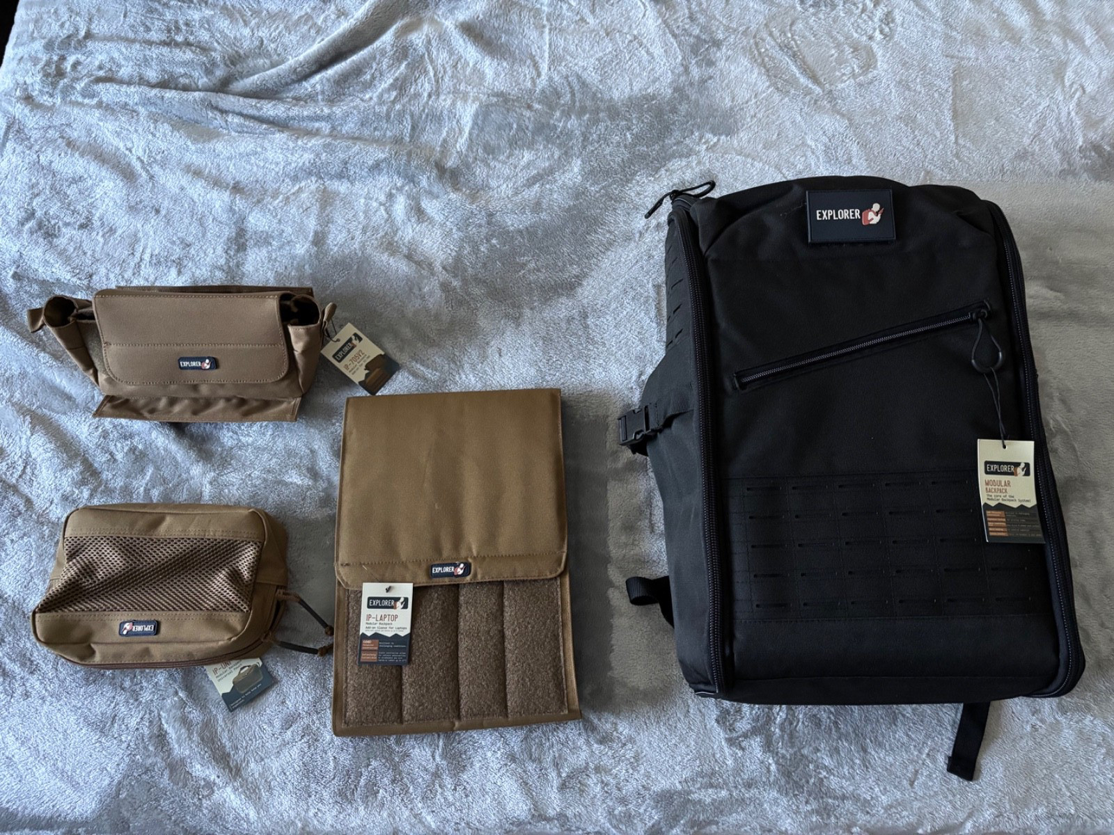 Explorer MBP-20 Modular Backpack with Laptop, IC-705/FTX-1 and Universal Add-ons