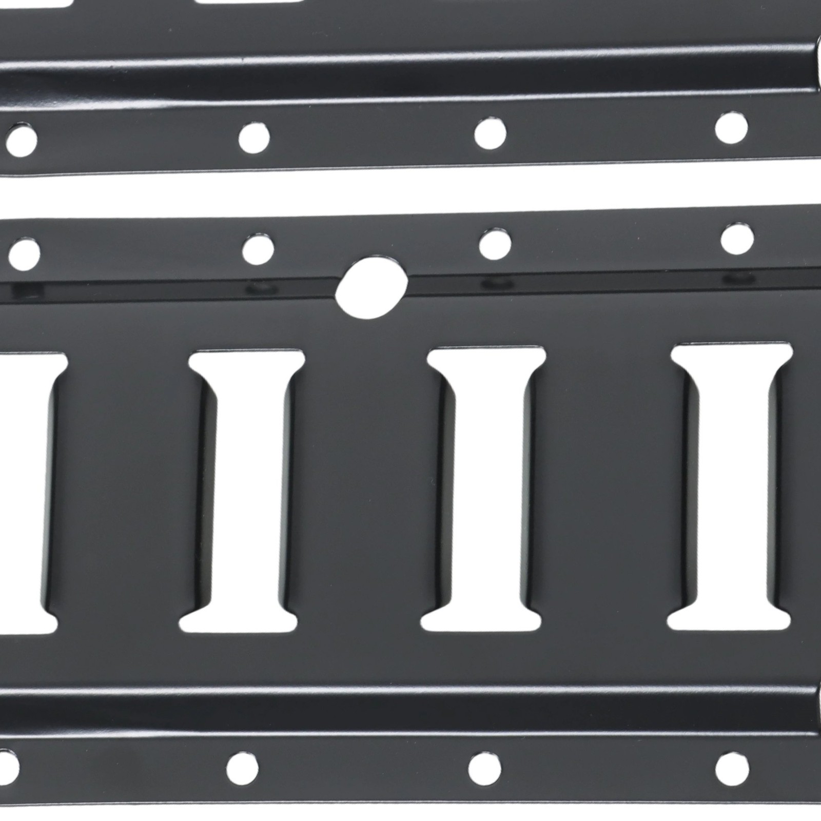 4' E Track Tie Down Rail Replacement For Garages Vans Durable Galvanized Steel