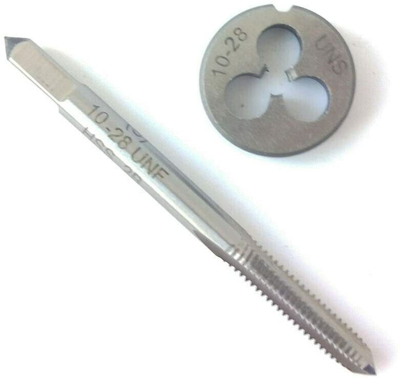 10-28（0.19） Tap And Die, UNS Machine Thread Tap And Round Thread Die Right Hand