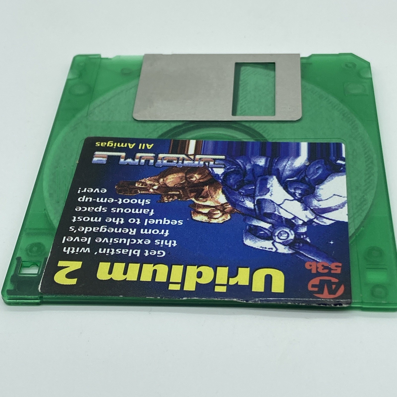 1992 Uridium 2 53b Exclusive Level Floppy Disk VTG PC Game untested
