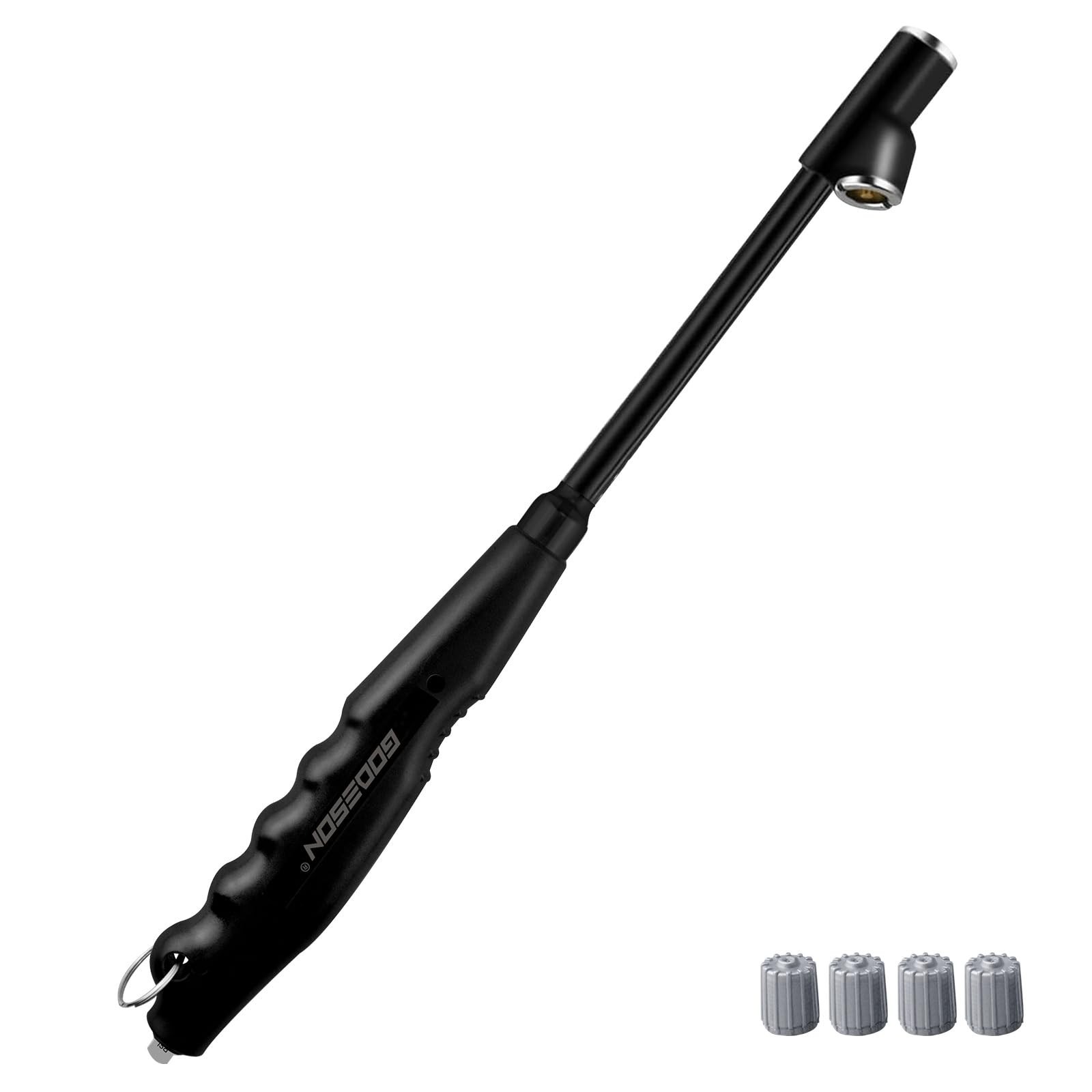 GODESON Truck Tire Pressure Gauge,10-150 PSI Dual Head Air Gauge with PVC Han...