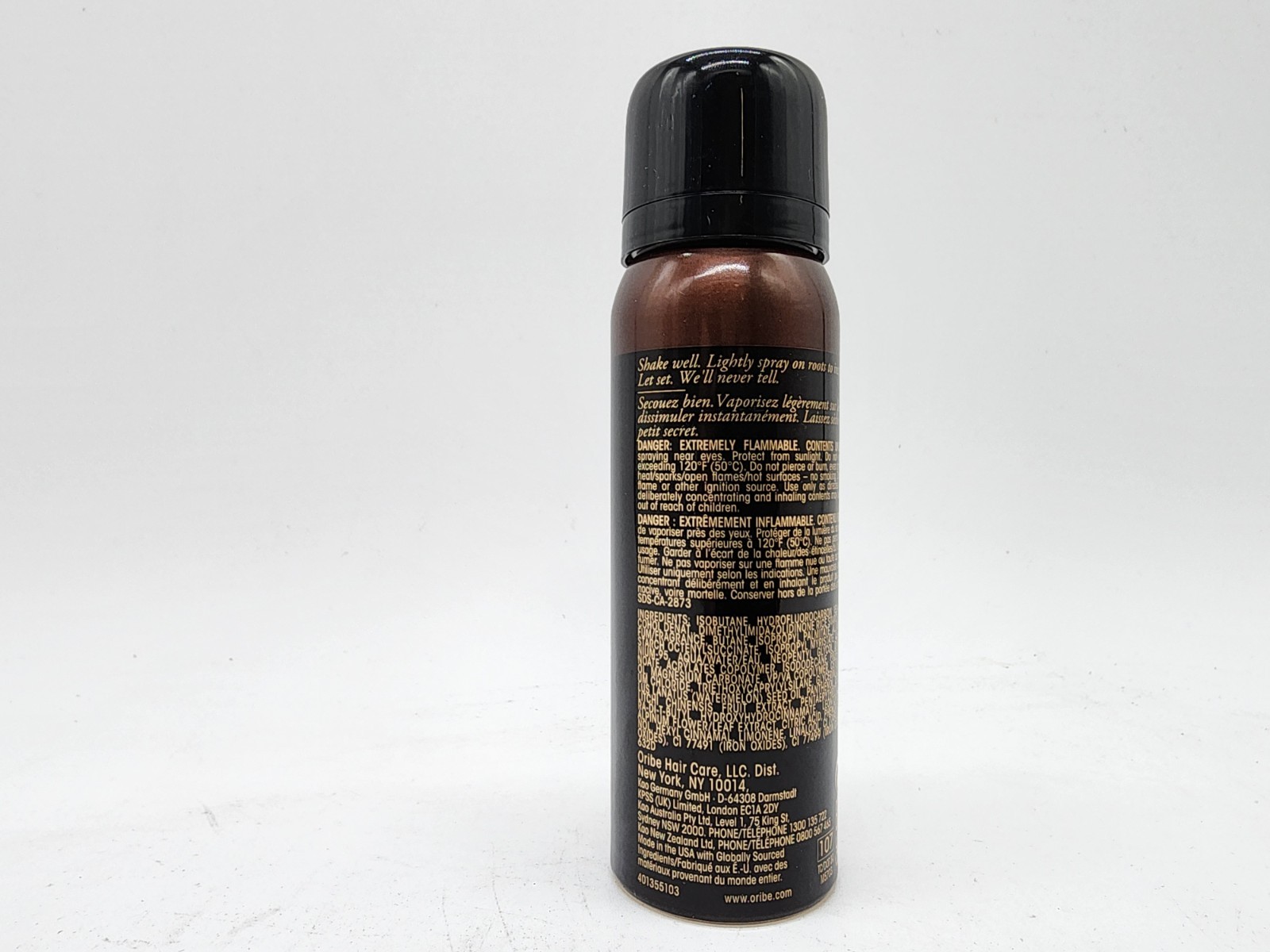 Oribe Airbrush Root Touch Up Spray Dark Brown 1.8oz 2 Pack Gray Coverage