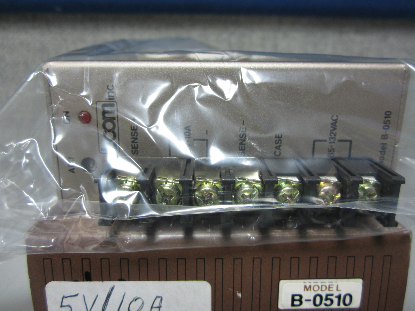 L-Com B-0510 Switching Power Supply 5V 10A NEW