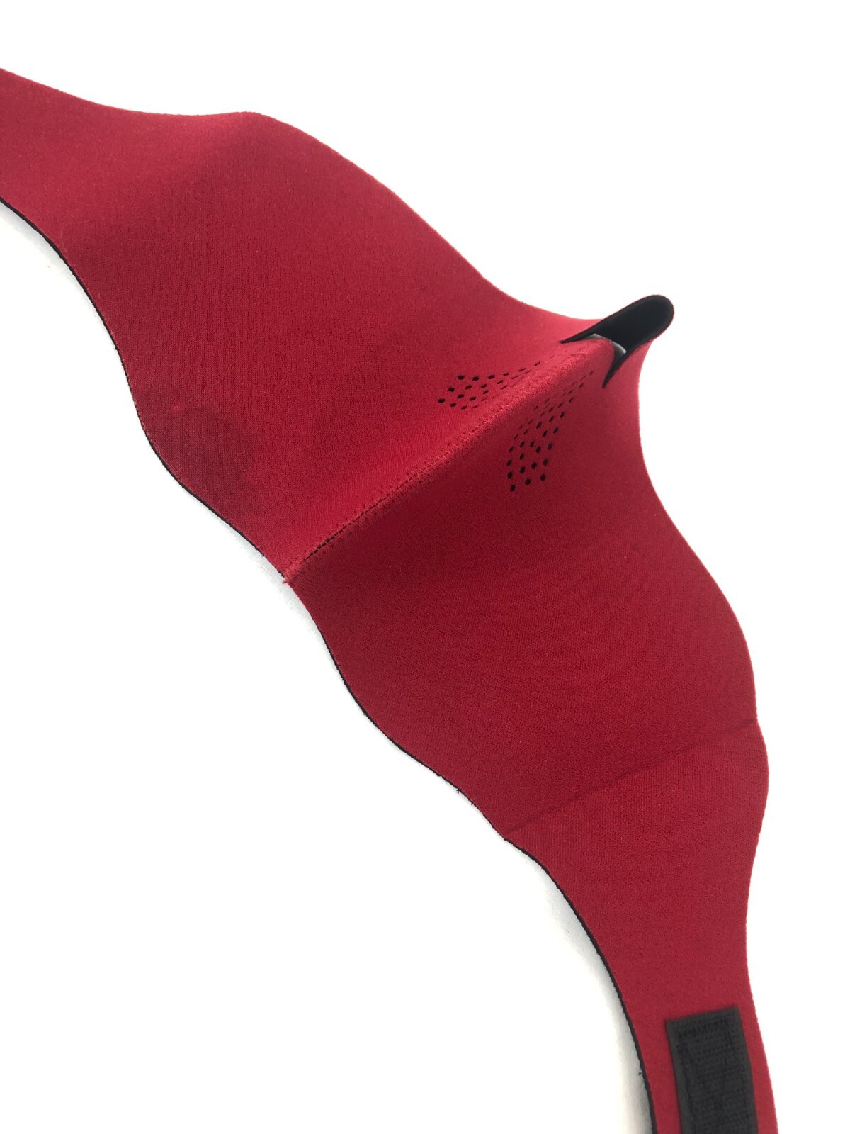 Unisex Red Half Face Mask Winter Outdoor Sports Highly Breathable Ski Mask