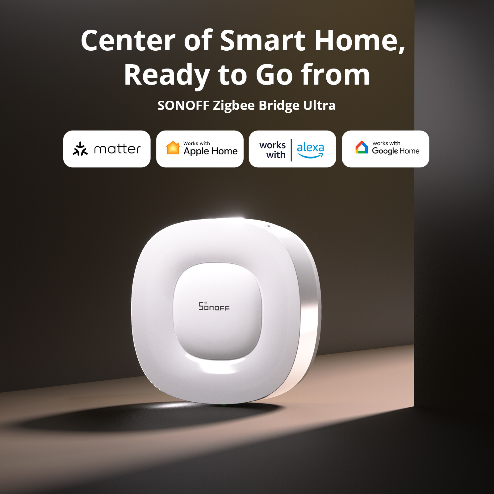 SONOFF Zigbee Bridge Ultra Matter Bridge Zigbee Hub Gateway Smart Home Security