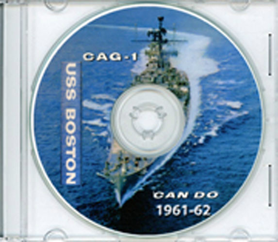 USS Boston CAG 1 1961 - 1962 CRUISE BOOK  Med CD RARE Crew Log Navy Photos
