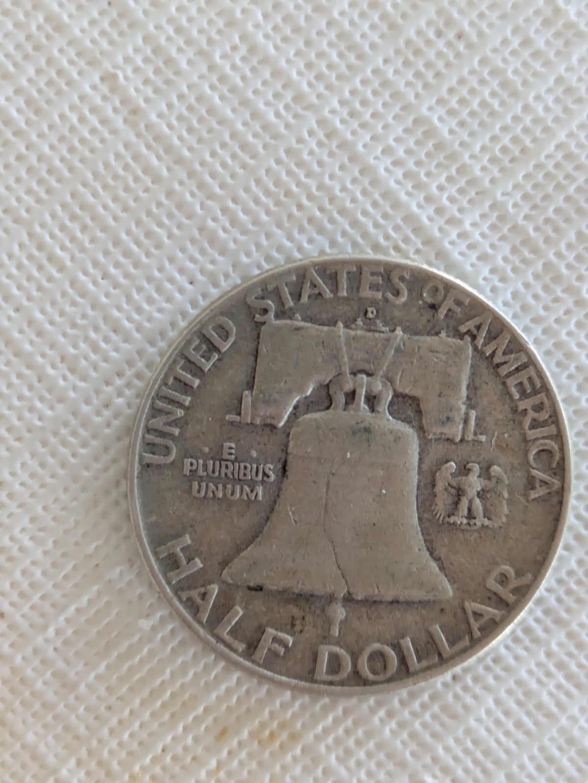 1961-D Franklin Half Dollar 90% Silver Coin