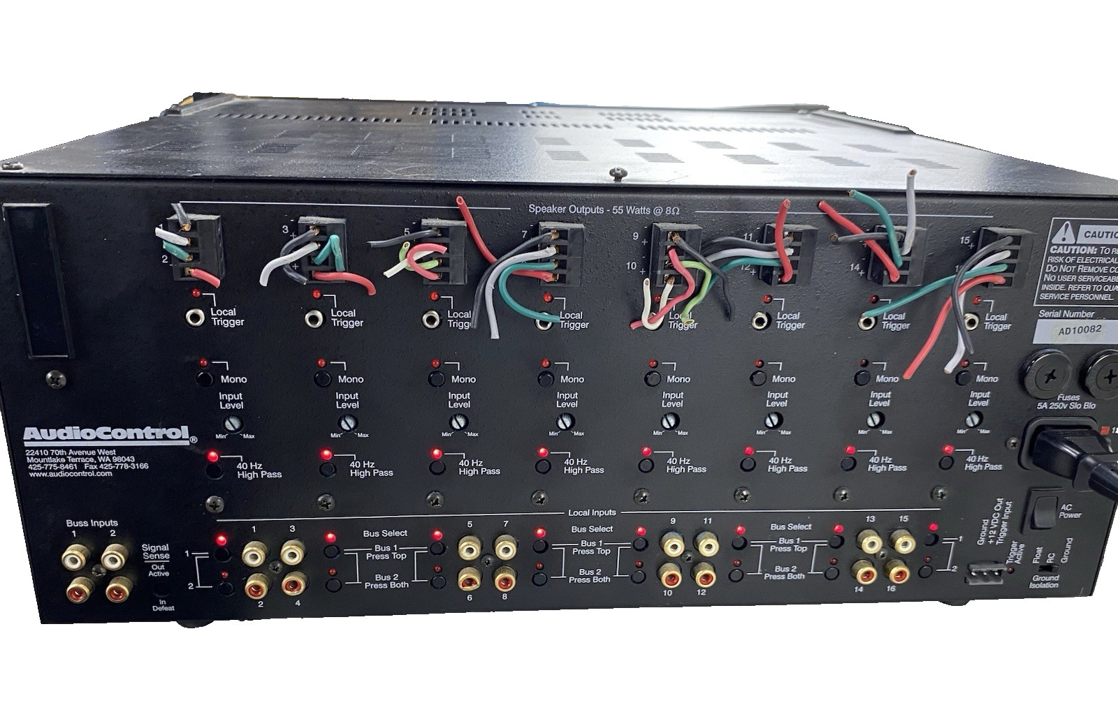 AudioControl The Architect Model 950 Multi-Zone Power Amplifier/Speaker Optimize