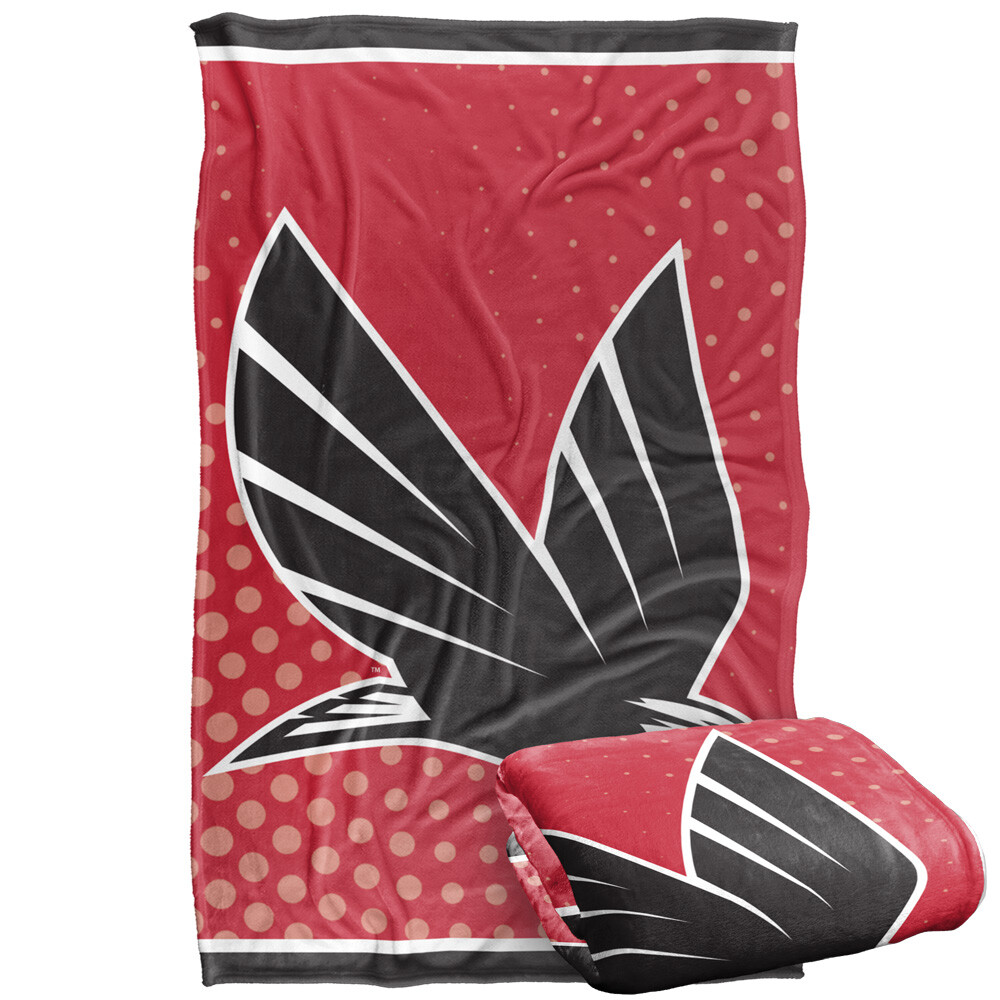 Polk State College Logo Dots Silky Touch Super Soft Throw Blanket