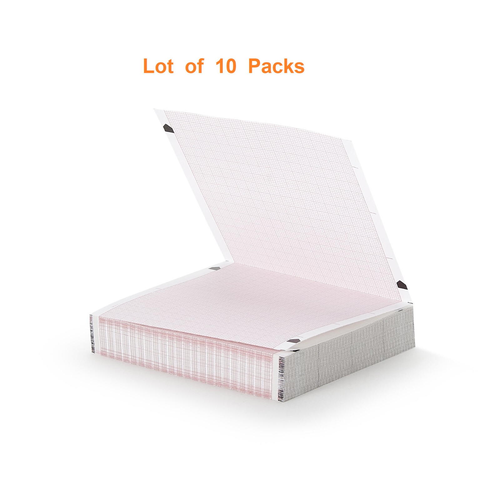 10 Pack, ECG EKG Thermal Paper Fetal Monitor Model 120, 126, 128, 129, 170, 171