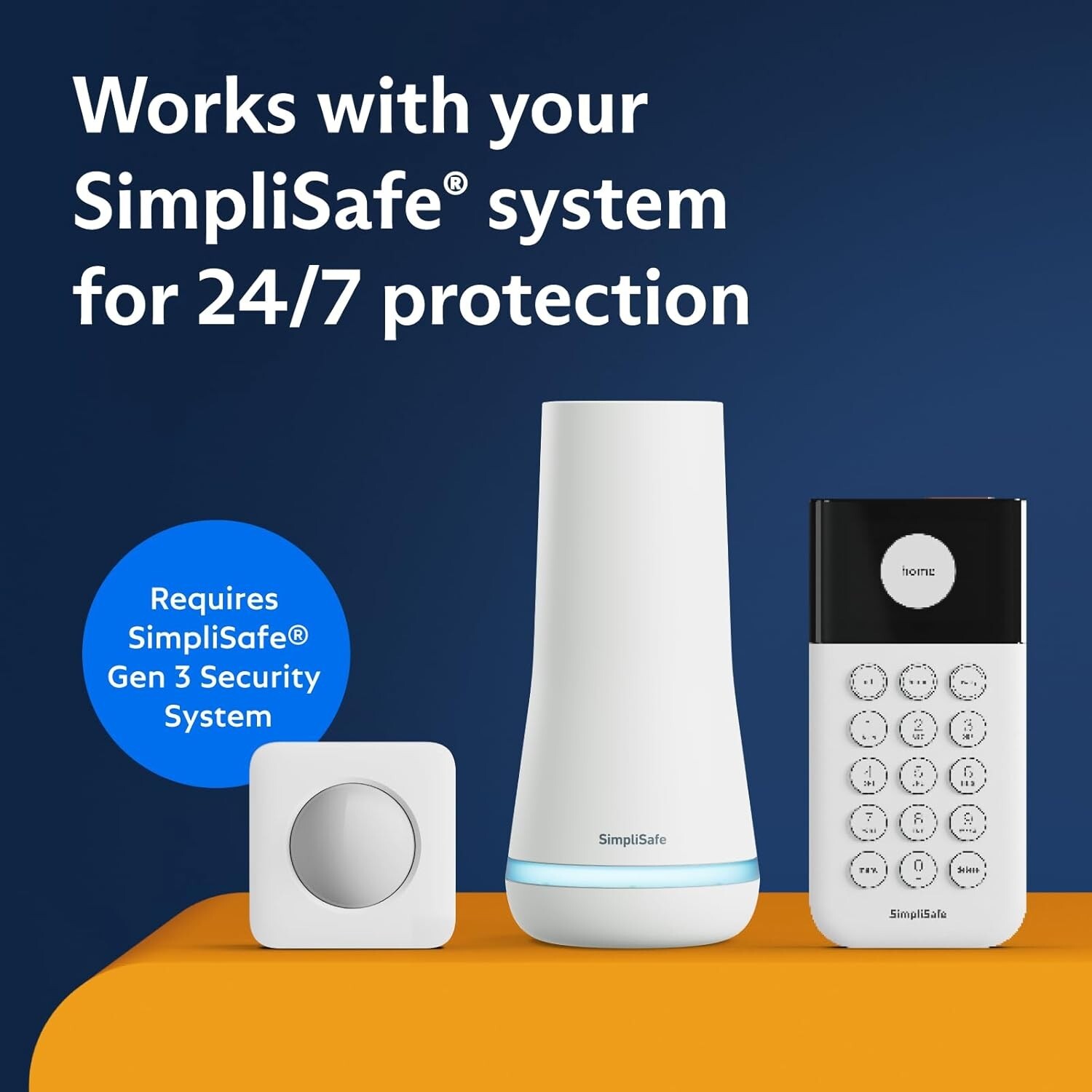 Advanced Motion Detection Sensor - 90-Degree Wide Coverage for Complete Security