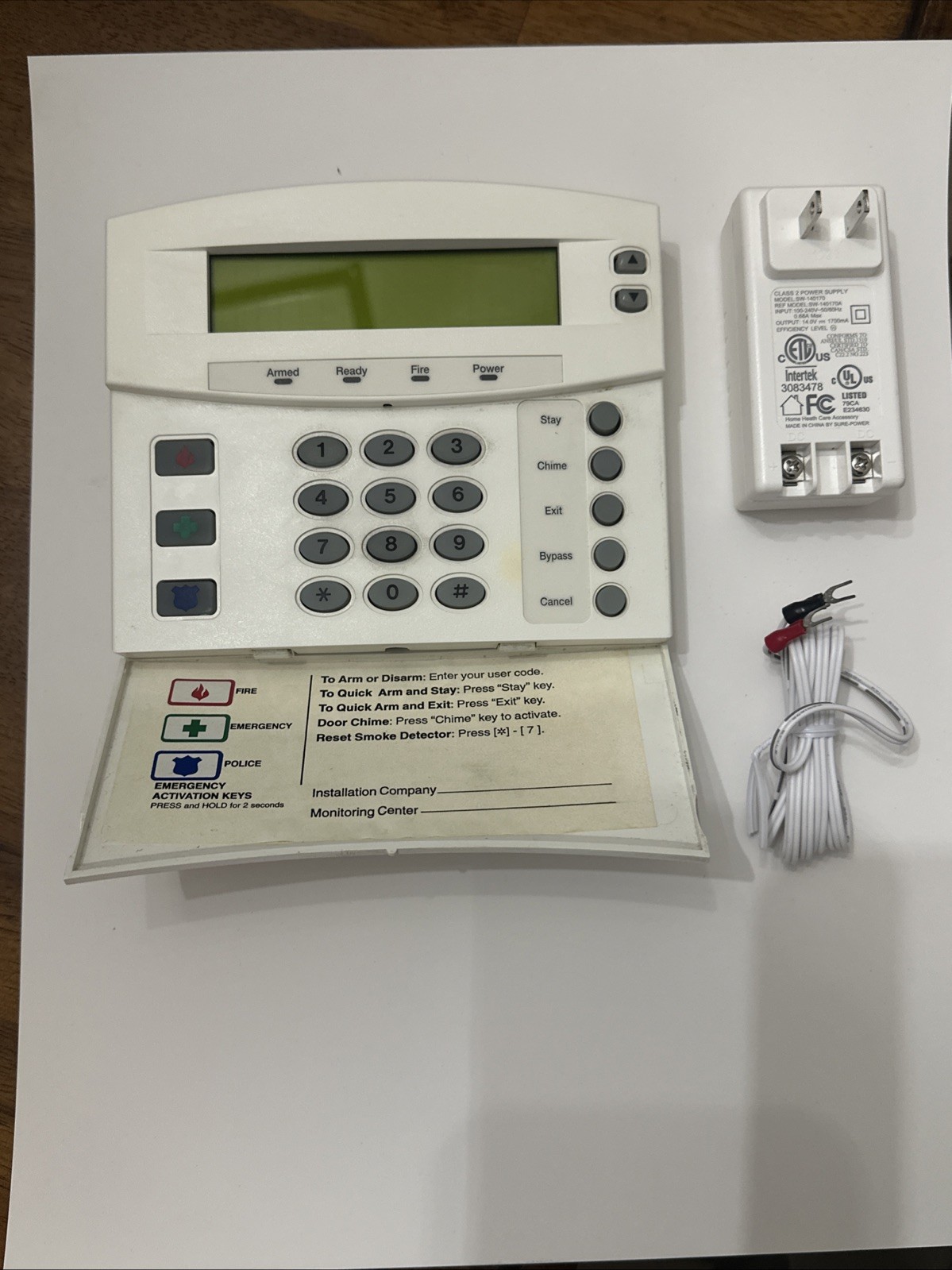 GE, Caddx, Interlogix, Security NetworX NX-148 Alarm Keypad Tested