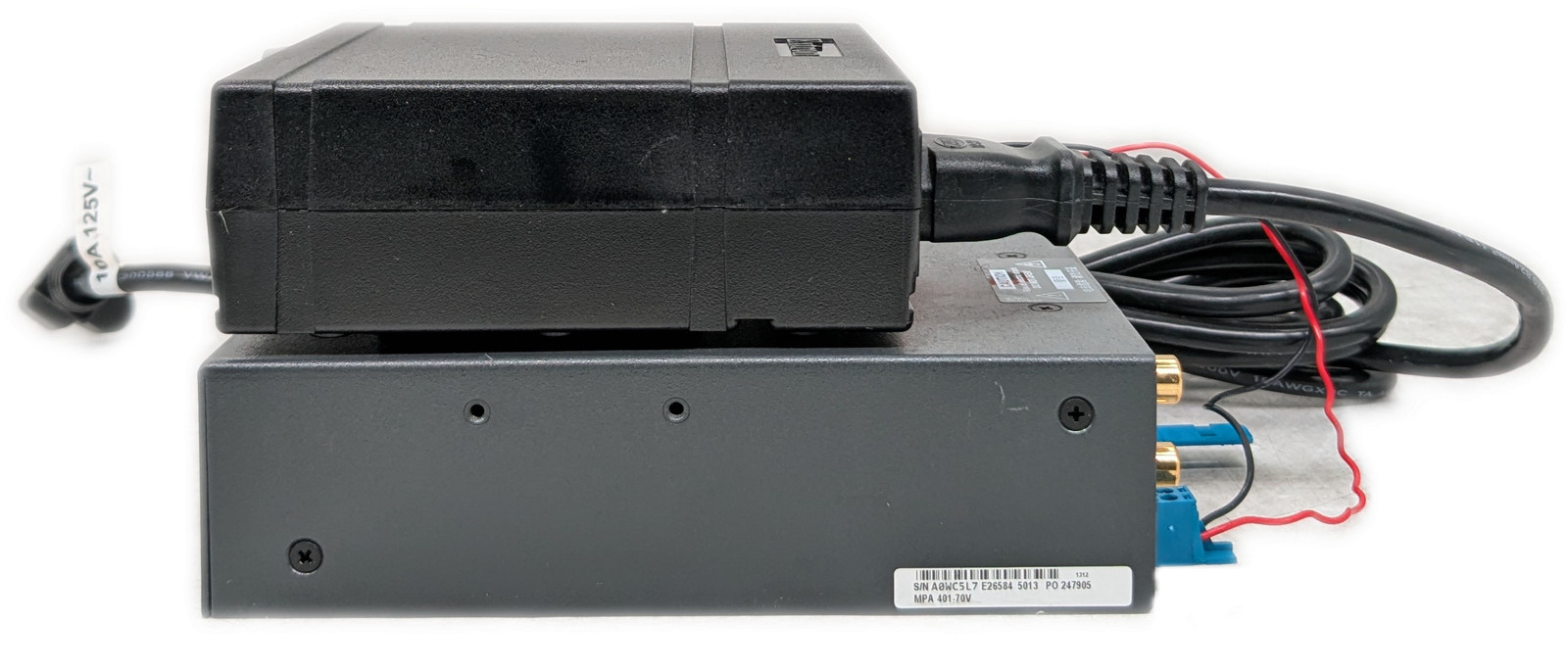 MPA 401 Mini Class D Power Amplifier 1-Channel Solid State 20dB Gain