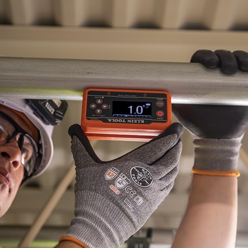 Digital Level Angle Finder with Programmable Angles & Strong Magnetic Base