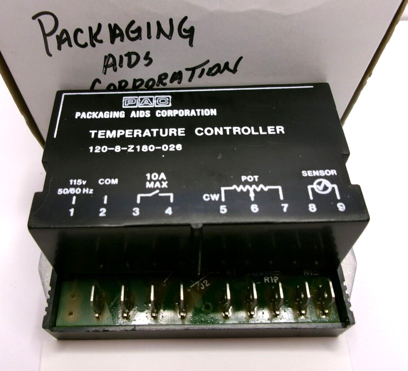 NEW PAC Temperature Control Module 120-8-Z180-026 W/SPADE TERM SHIPS FAST