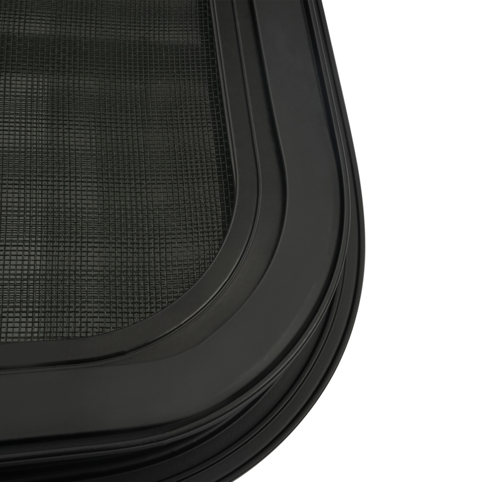 Horizontal Slide Black RV Window Replacement Includes Mounting Ring and Screen