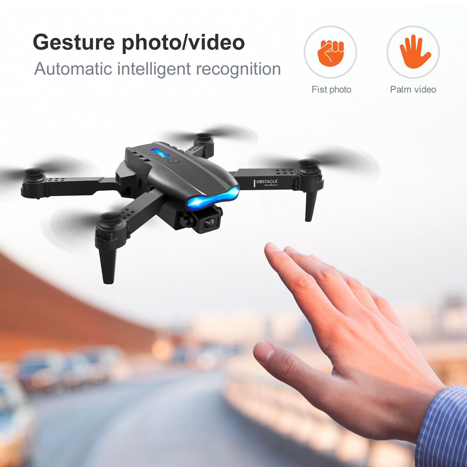 Professional 4K GPS Drone HD Dual Camera Drones 5G WiFi FPV Foldable Quadcopter