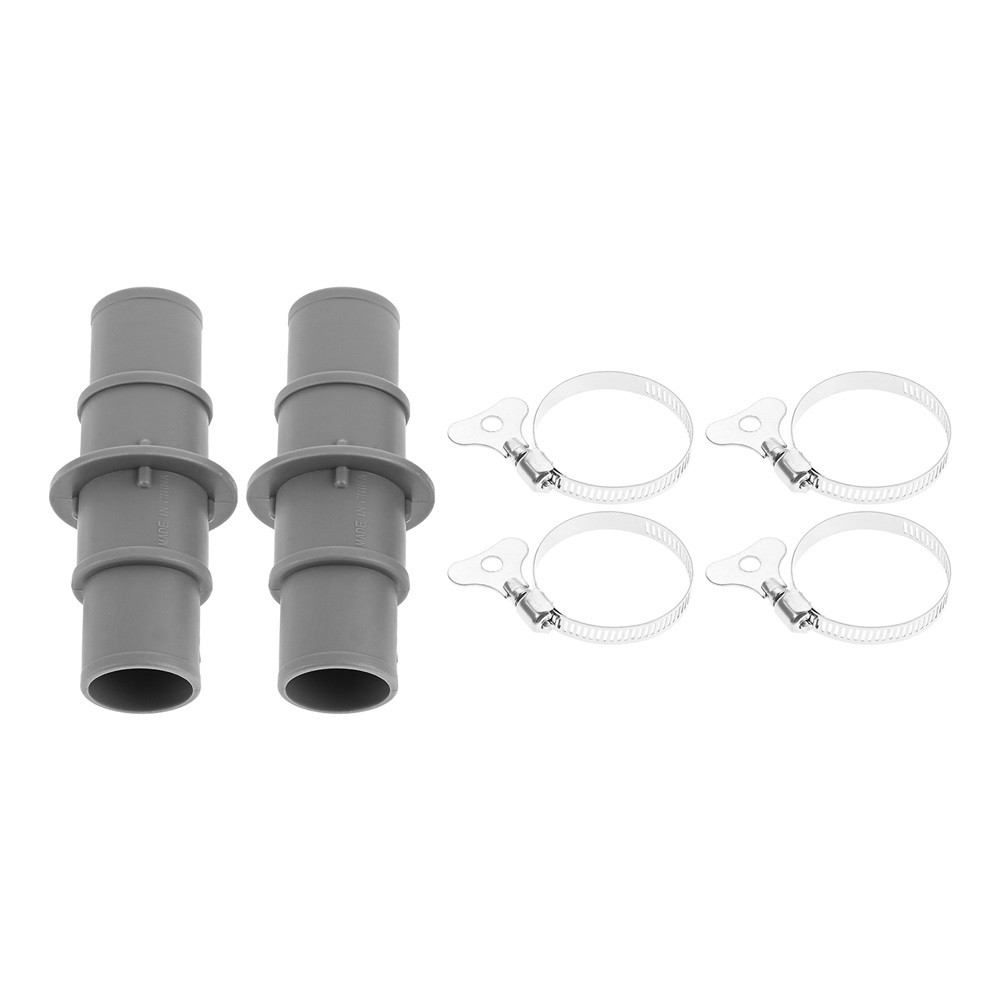 2x Pool Hose Connector Set for 1-1/4" & 1-1/2" Haysward/Intex/Bestway Pools