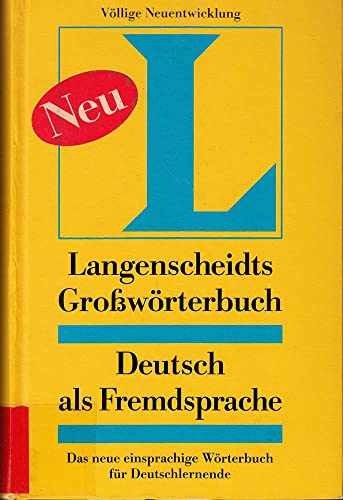 Langenscheidts - Hardcover, by Dieter Götz Günther - Very Good